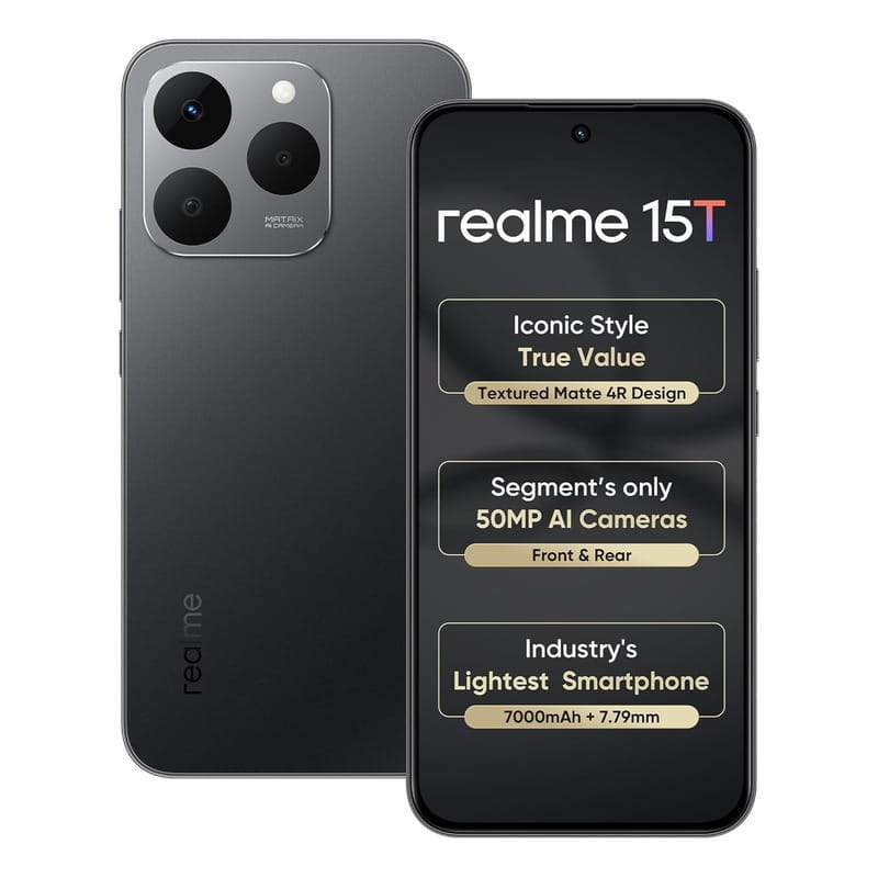 Смартфон Realme 15T 12/256GB (RMX5111) Suit Titanium