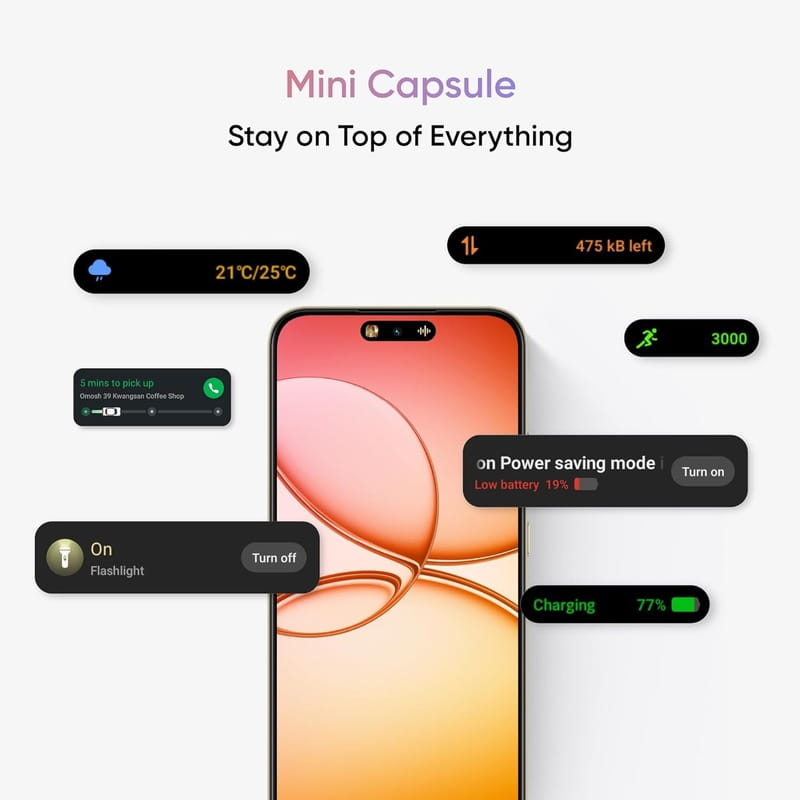 Смартфон Realme 15T 12/256GB (RMX5111) Suit Titanium