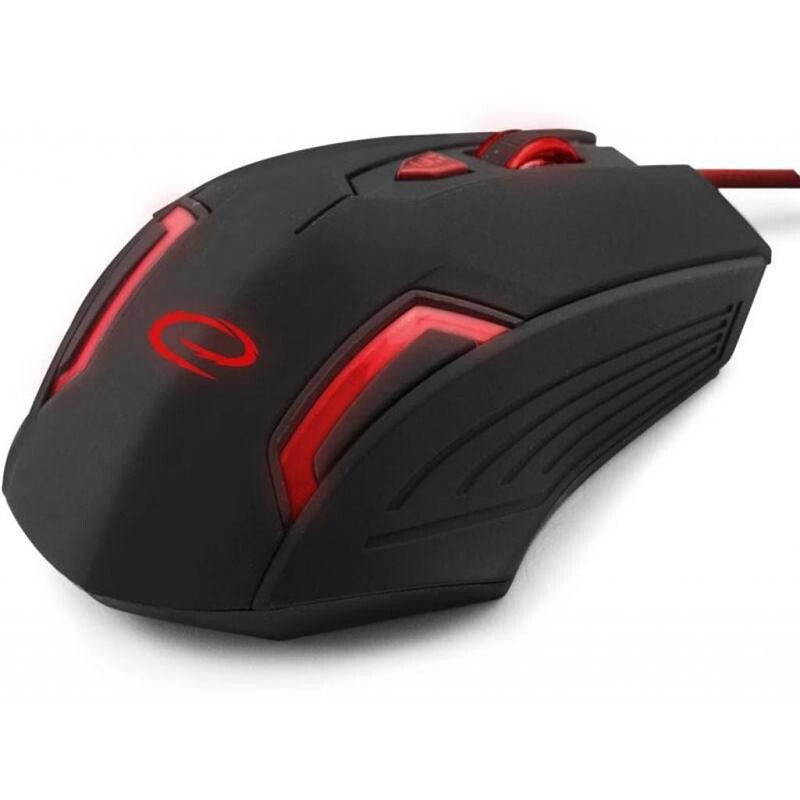 Мышь Esperanza EGM205R Fighter Black/Red USB