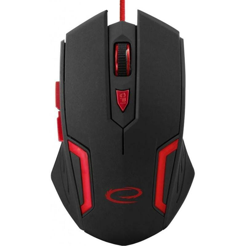 Мышь Esperanza EGM205R Fighter Black/Red USB