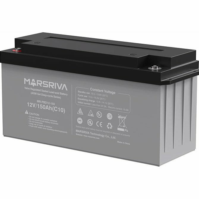 Акумуляторна батарея Marsriva 12V 150AH (MR-PBD12-150) AGM Gel