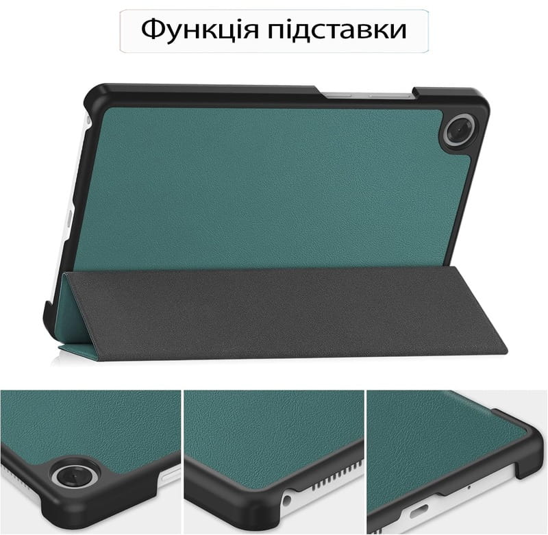 Чeхол-книжка BeCover Smart Case для Lenovo Tab One / Tab K9 8.7" 2025 (TB305XU/FU) Dark Green (713746)