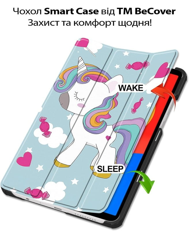 Чeхол-книжка BeCover Smart Case для Lenovo Tab One / Tab K9 8.7" 2025 (TB305XU/FU) Unicorn (713750)