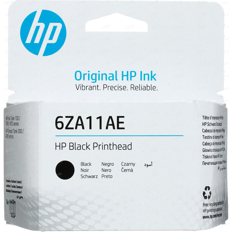 Печ.головка HP DeskJet GT5810/5820/Ink Tank 115/315/319/410/415/419 (6ZA11AE) Black