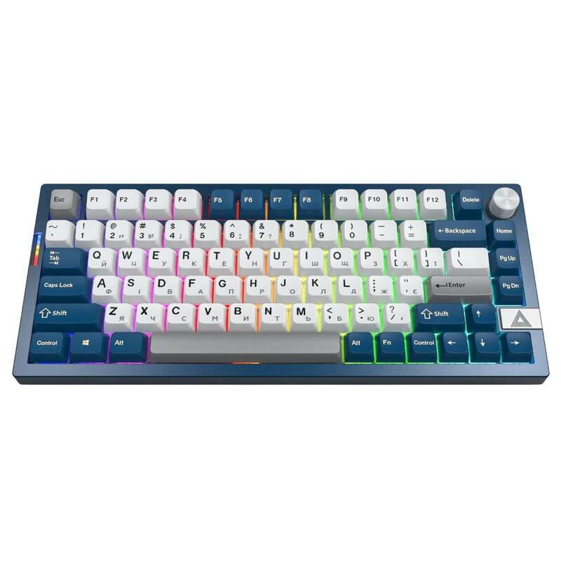 Клавиатура беспроводная Montech MKey PRO Freedom Blue (MKPRO75FB)