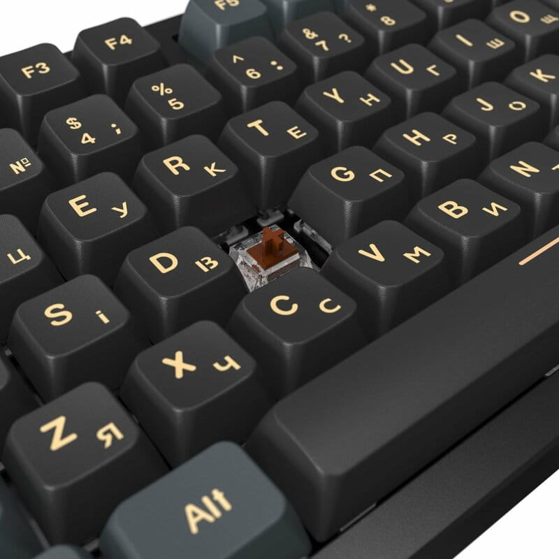 Клавиатура Montech Full Size DR Black (MK105DR)