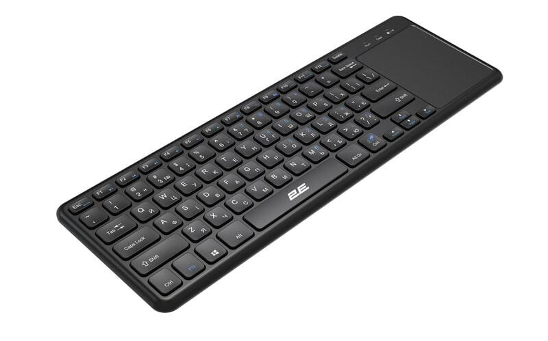 Клавиатура беспроводная 2E KT100 WL Ukr Black (2E-KT100WB_UA)