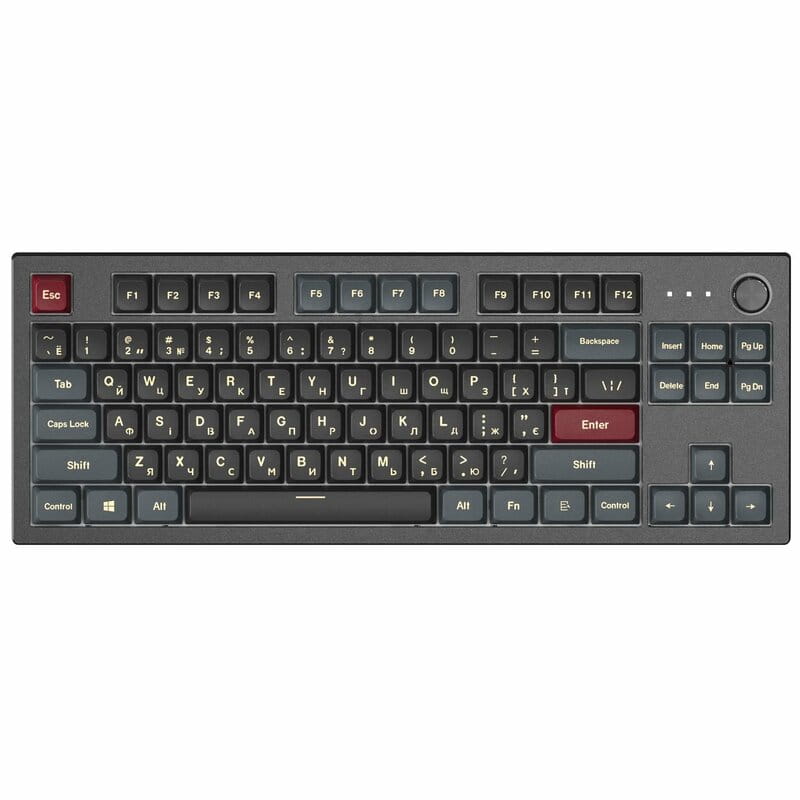 Клавиатура Montech MKey TKL Darkness Black (MK87DB)
