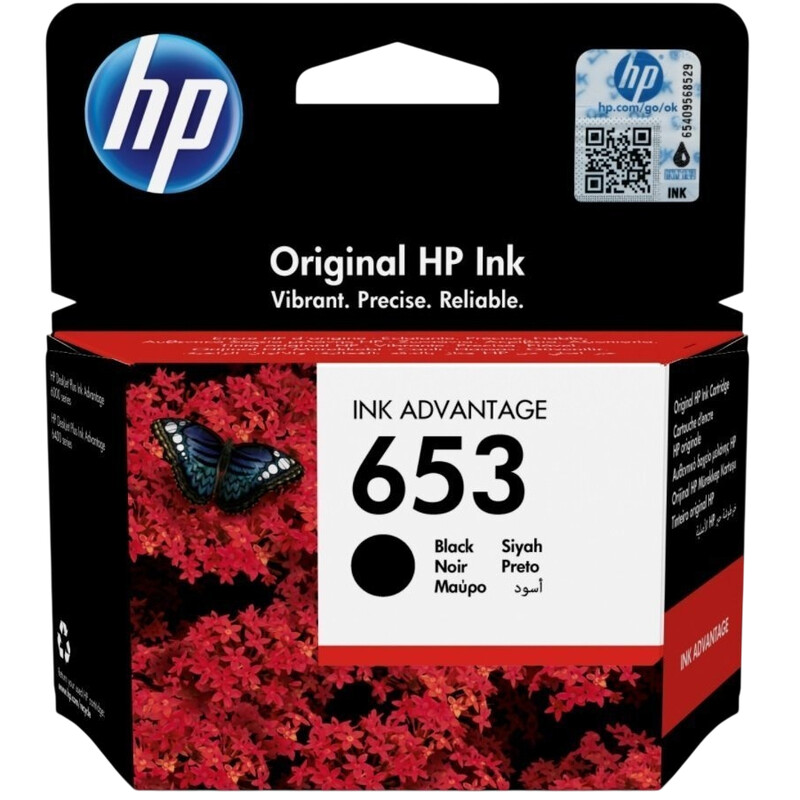 Картридж HP №653 DJ IA 6075/6475 (3YM75AE) Black