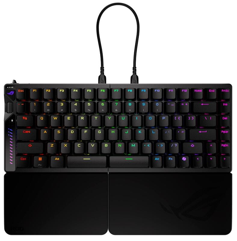 Купити Клавіатура бездротова Asus ROG Falcata Split Magnetic Switch EN RGB Black (90MP043H-BKUA20) Клавіатура бездротова Asus ROG Falcata Split Magnetic Switch EN RGB Black (90MP043H-BKUA20)