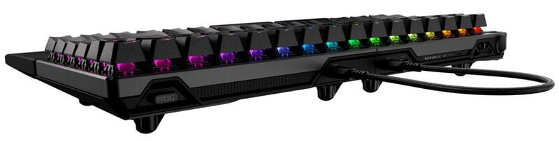 Купити Клавіатура бездротова Asus ROG Falcata Split Magnetic Switch EN RGB Black (90MP043H-BKUA20) Клавіатура бездротова Asus ROG Falcata Split Magnetic Switch EN RGB Black (90MP043H-BKUA20)