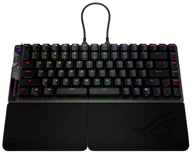 Купити Клавіатура бездротова Asus ROG Falcata Split Magnetic Switch EN RGB Black (90MP043H-BKUA20) Клавіатура бездротова Asus ROG Falcata Split Magnetic Switch EN RGB Black (90MP043H-BKUA20)
