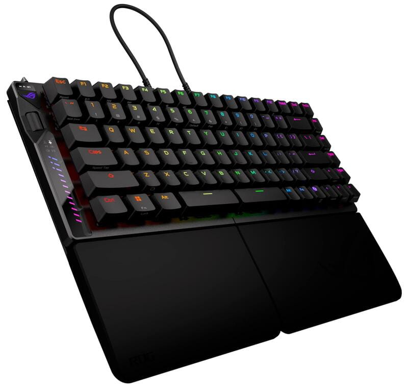 Купити Клавіатура бездротова Asus ROG Falcata Split Magnetic Switch EN RGB Black (90MP043H-BKUA20) Клавіатура бездротова Asus ROG Falcata Split Magnetic Switch EN RGB Black (90MP043H-BKUA20)