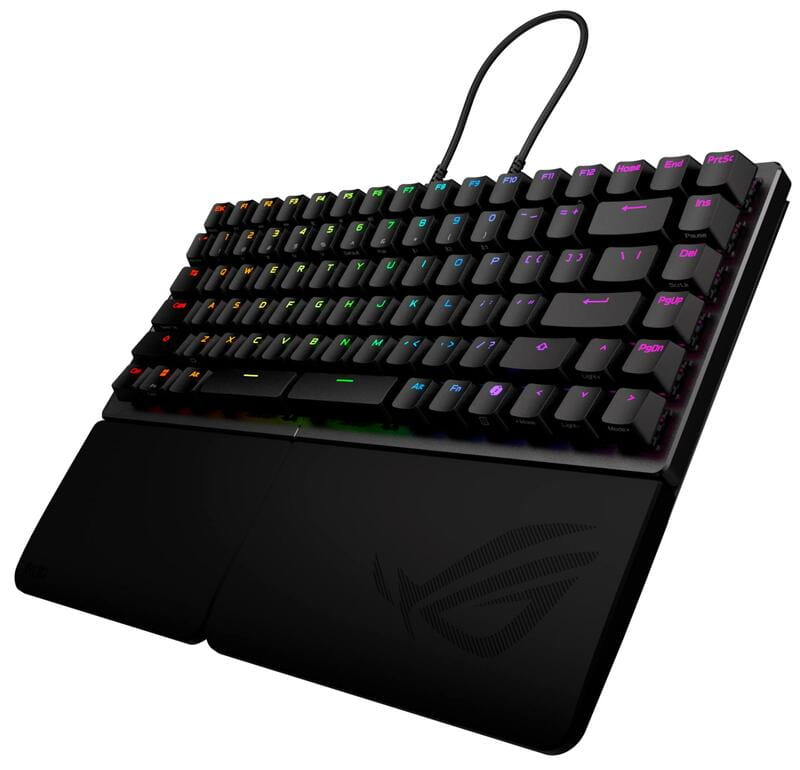 Купити Клавіатура бездротова Asus ROG Falcata Split Magnetic Switch EN RGB Black (90MP043H-BKUA20) Клавіатура бездротова Asus ROG Falcata Split Magnetic Switch EN RGB Black (90MP043H-BKUA20)