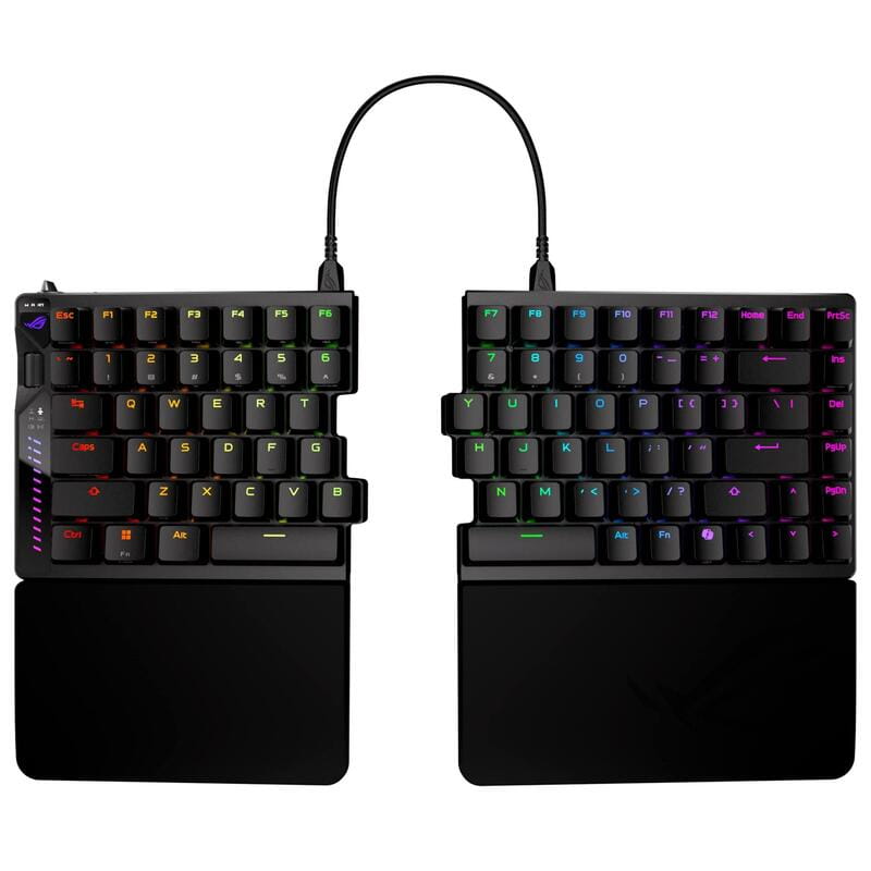 Купити Клавіатура бездротова Asus ROG Falcata Split Magnetic Switch EN RGB Black (90MP043H-BKUA20) Клавіатура бездротова Asus ROG Falcata Split Magnetic Switch EN RGB Black (90MP043H-BKUA20)