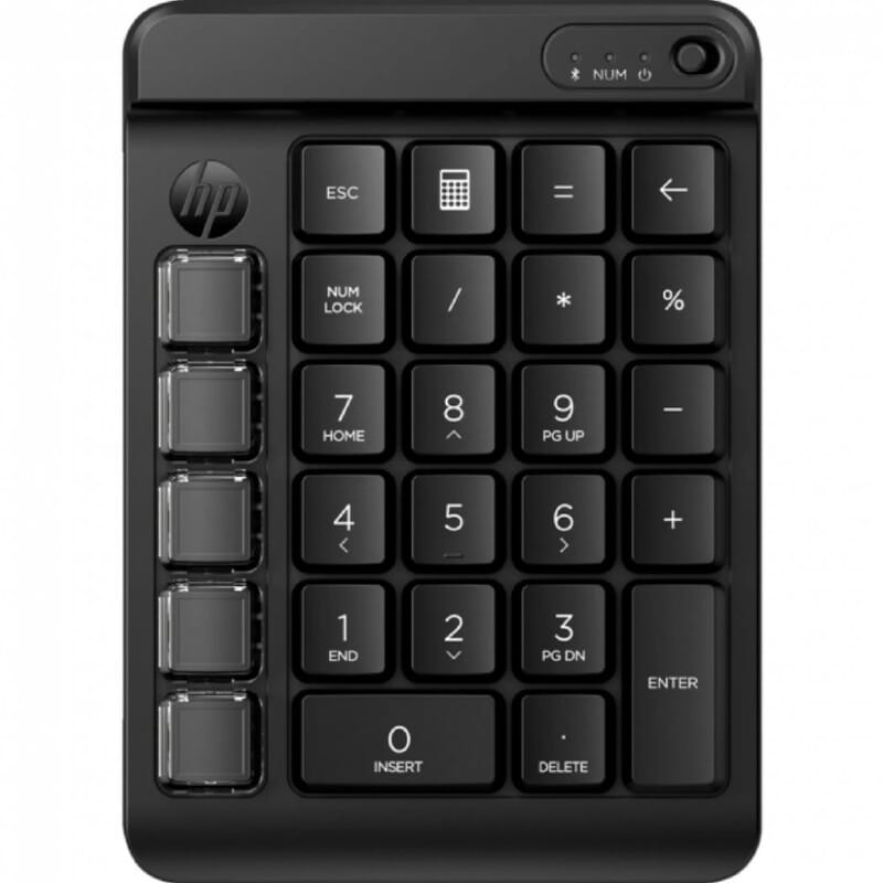 Цифровой клавиатурный блок беспроводной HP 435 Programmable Black (7N7C3AA)