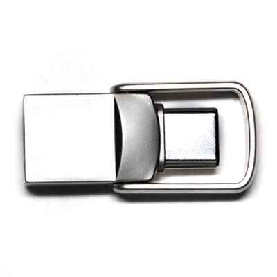 Флеш-накопитель USB3.0 16GB Type-C T&G 104 Metal Series Silver (TG104TC-16G3)