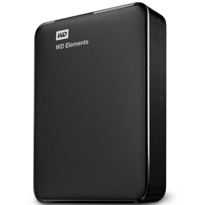 Внешний жесткий диск 2.5" USB 2.0TB WD Elements Portable Black (WDBU6Y0020BBK-WESN)_Bulk