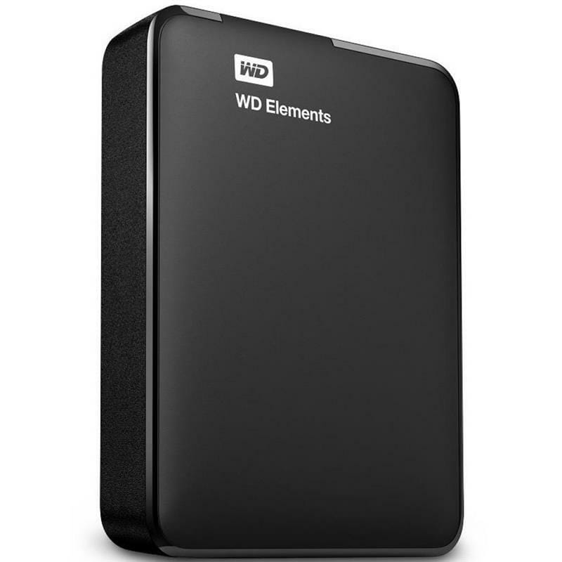 Внешний жесткий диск 2.5" USB 2.0TB WD Elements Portable Black (WDBU6Y0020BBK-WESN)_Bulk