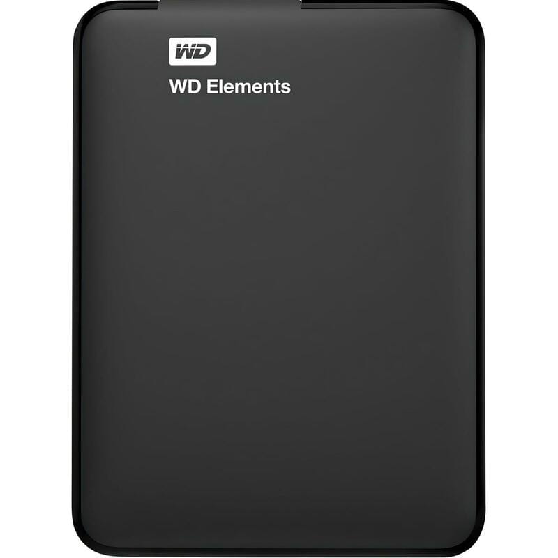 Внешний жесткий диск 2.5" USB 2.0TB WD Elements Portable Black (WDBU6Y0020BBK-WESN)_Bulk