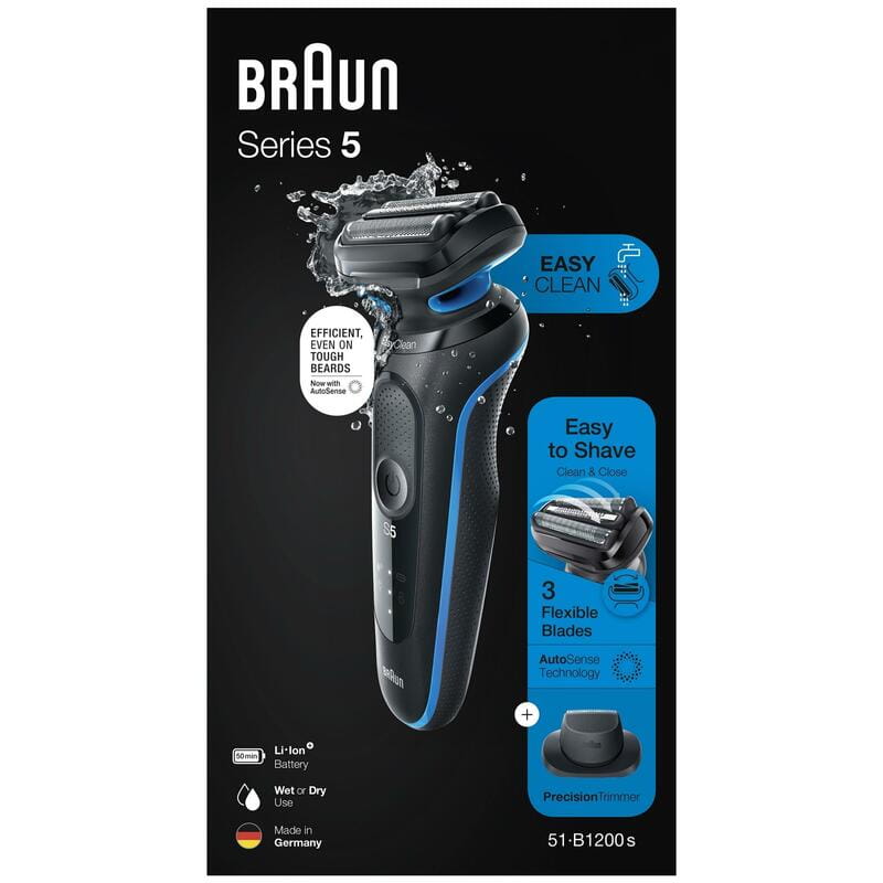 Электробритва Braun Series 5 51-B1200S Blue