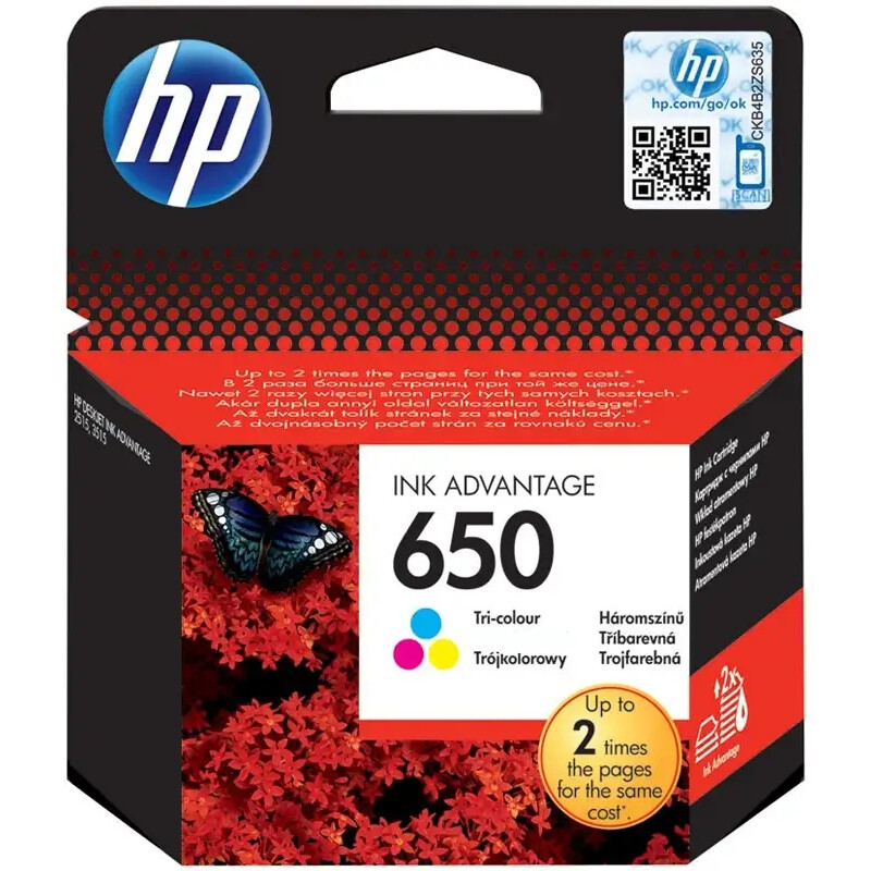 Картридж HP №650 DJ 2515/3515 (CZ102AE) Color