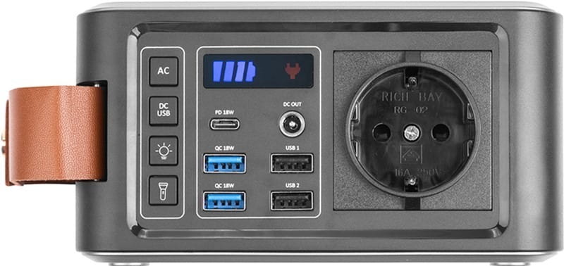 Зарядна станція PowerPlant PP-286 24000mAh, 120W (PB931347)