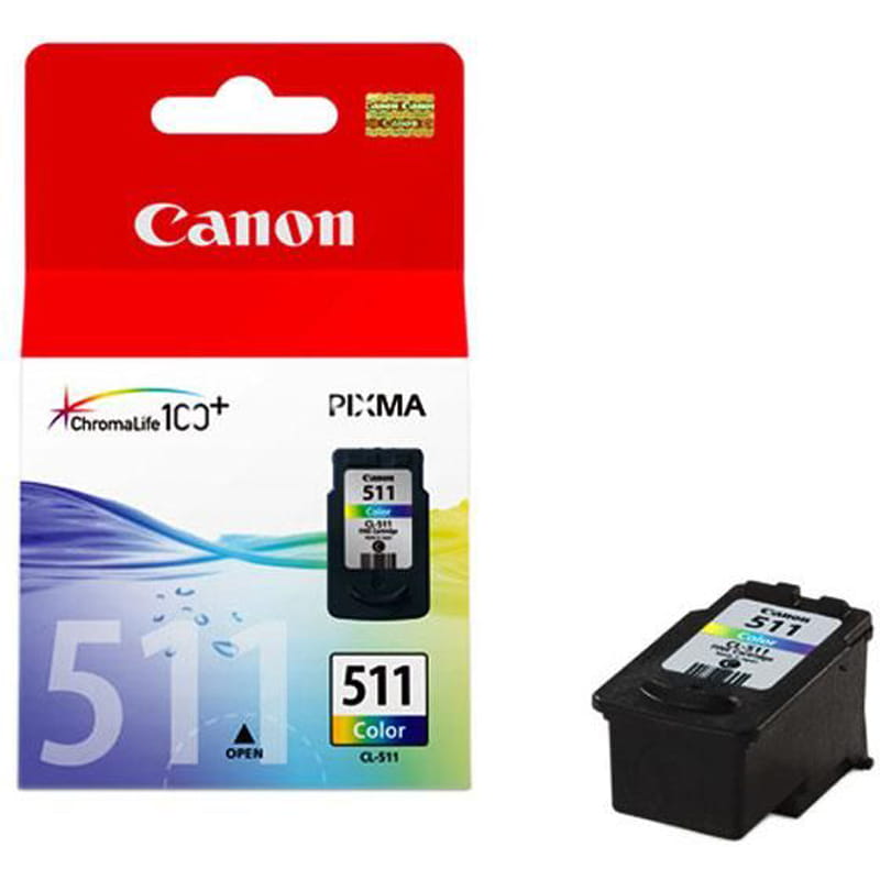 Картридж CANON (CL-511) CANON MP240/25/260/270/272/280/495/MX320/330 color (2972B007)