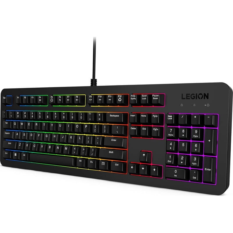 Клавиатура Lenovo Legion K310 RGB Gaming Keyboard UKR (GY41N91855)