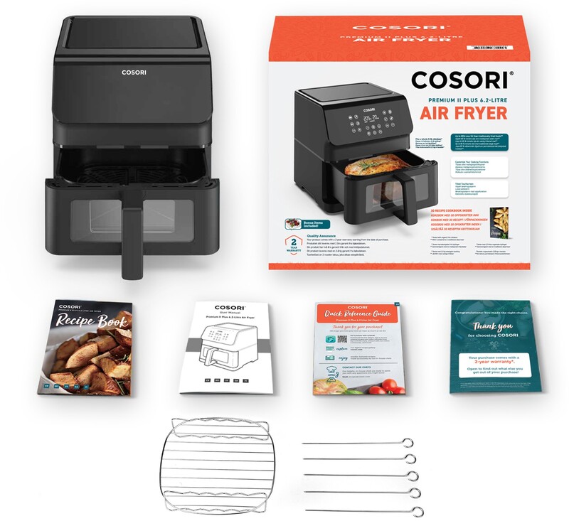 Мультипіч Cosori Premium II Plus 6.2-Litre CAF-P653-KEUR (KAAPAFCSNEU0170Y)