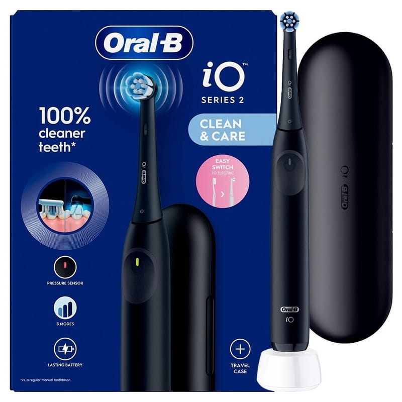 Зубная электрощетка Braun Oral-B iO Series 2 iOS2.1D9.2K Black