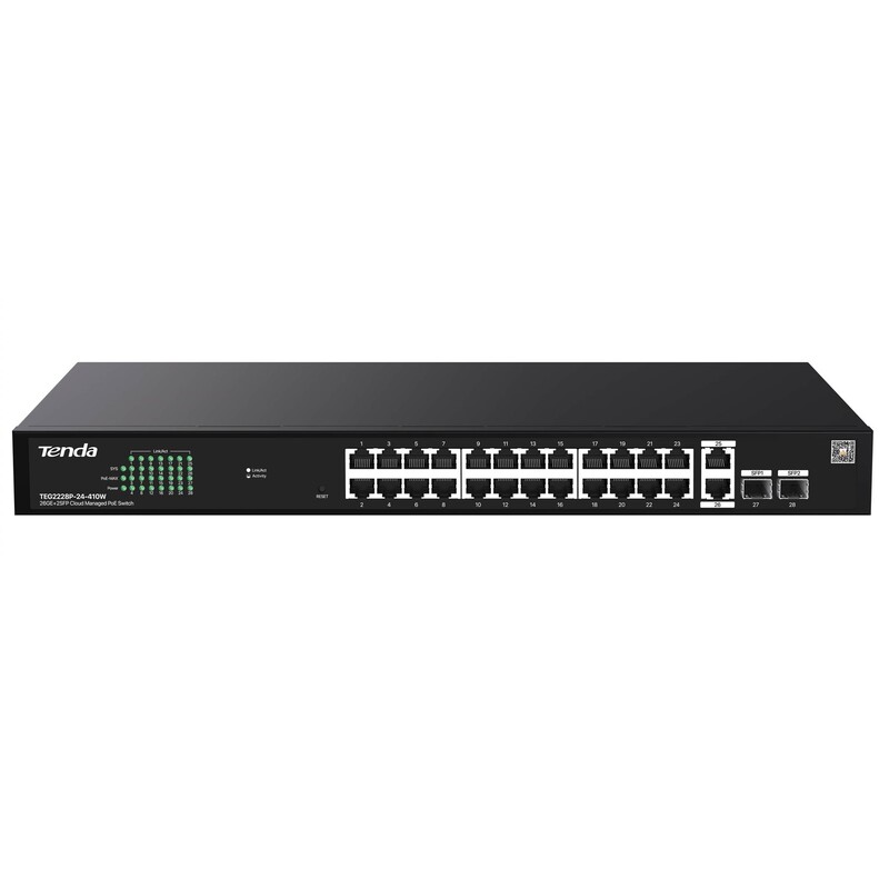Коммутатор Tenda TEG2228P-24-410W