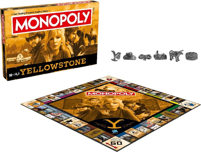 Настольная игра Winning Moves Yellowstone Monopoly (WM04120-EN1-6)