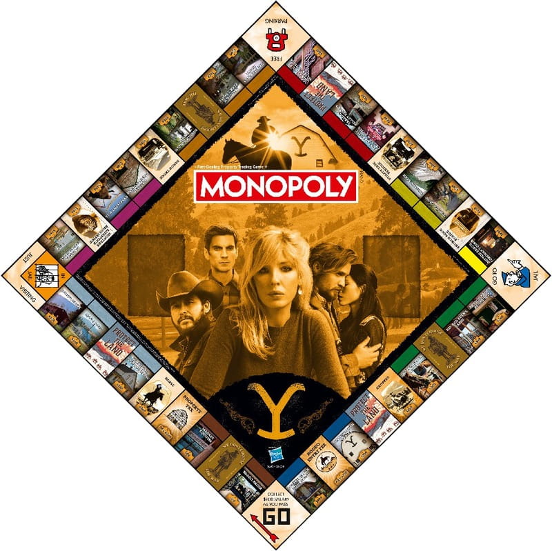 Настольная игра Winning Moves Yellowstone Monopoly (WM04120-EN1-6)