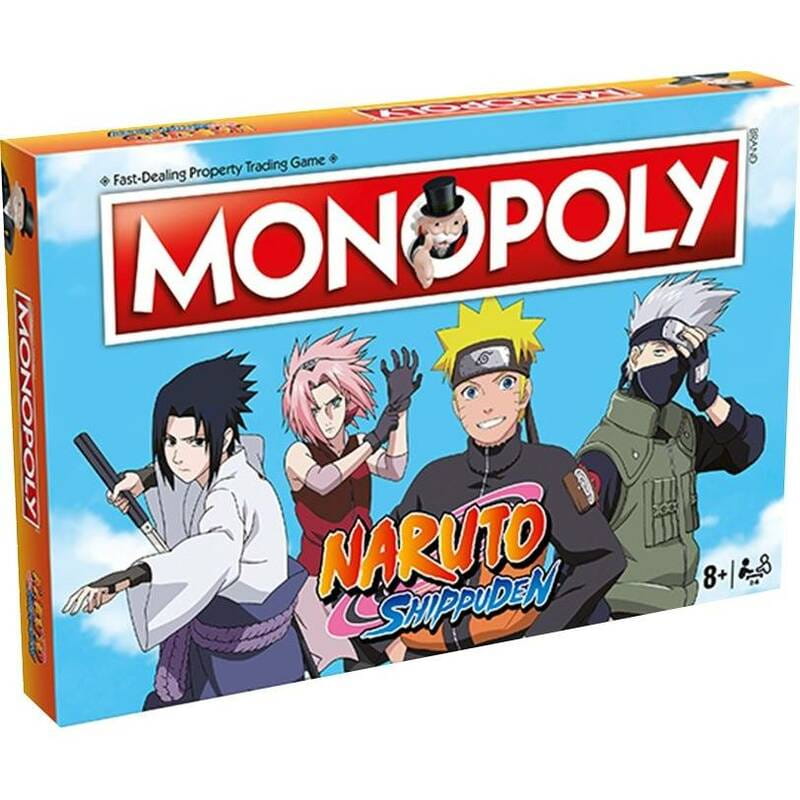 Настольная игра Winning Moves Naruto Shippuden Monopoly (WM00167-EN1-6)