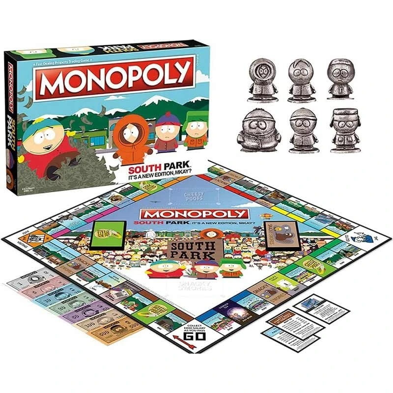 Настольная игра Winning Moves South Park Monopoly (WM01956-EN1-6)