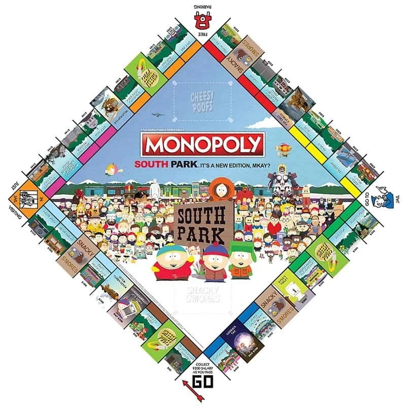 Настольная игра Winning Moves South Park Monopoly (WM01956-EN1-6)