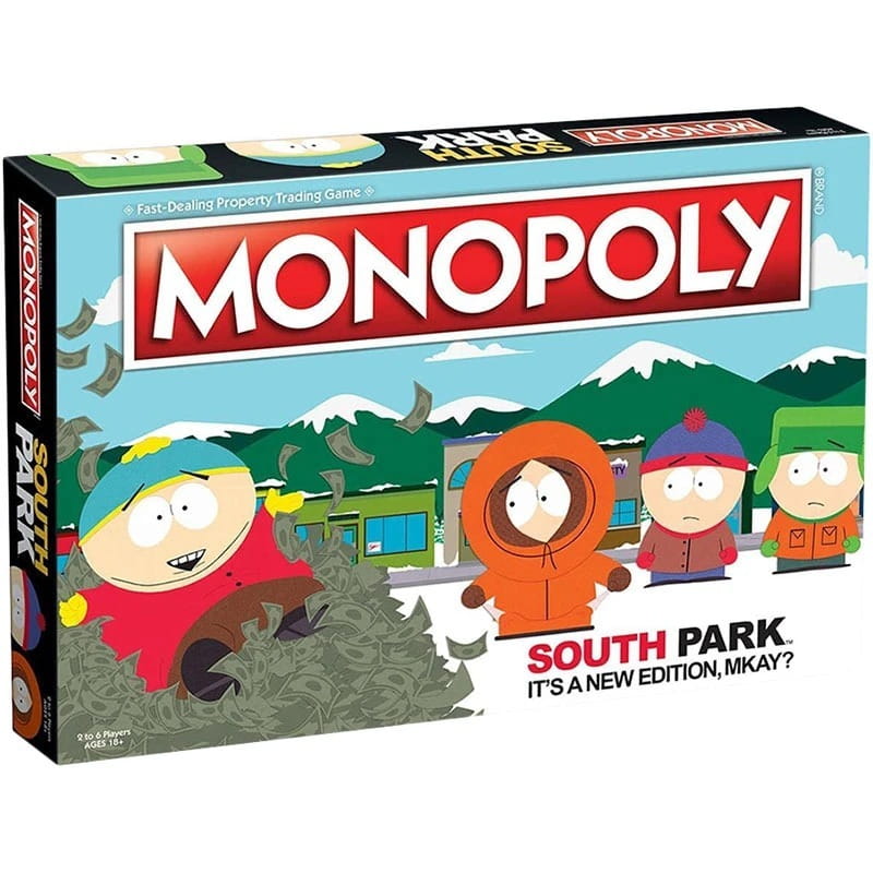 Настольная игра Winning Moves South Park Monopoly (WM01956-EN1-6)