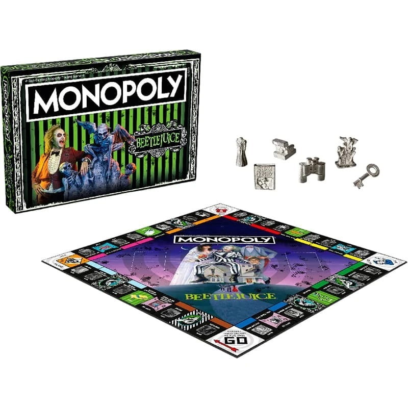Настольная игра Winning Moves Beetlejuice Monopoly (WM03321-EN1-6)