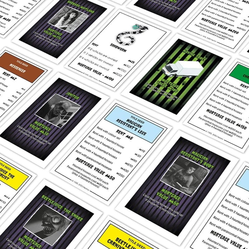 Настольная игра Winning Moves Beetlejuice Monopoly (WM03321-EN1-6)