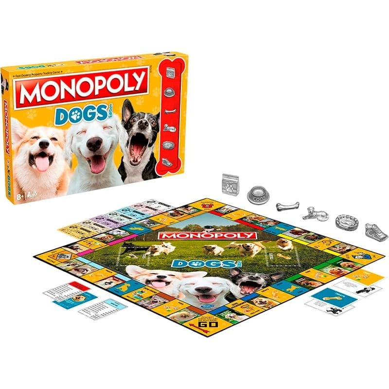 Настольная игра Winning Moves Dogs Monopoly (WM03194-EN1-6)