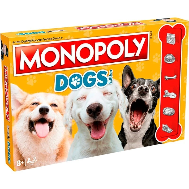 Настольная игра Winning Moves Dogs Monopoly (WM03194-EN1-6)