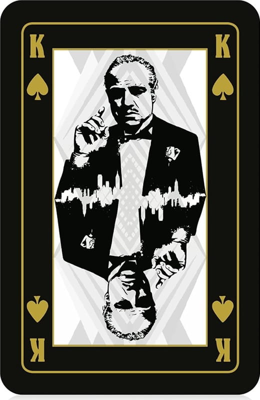 Игральные карты Winning Moves The Godfather Waddingtons (WM02909-EN1-12)