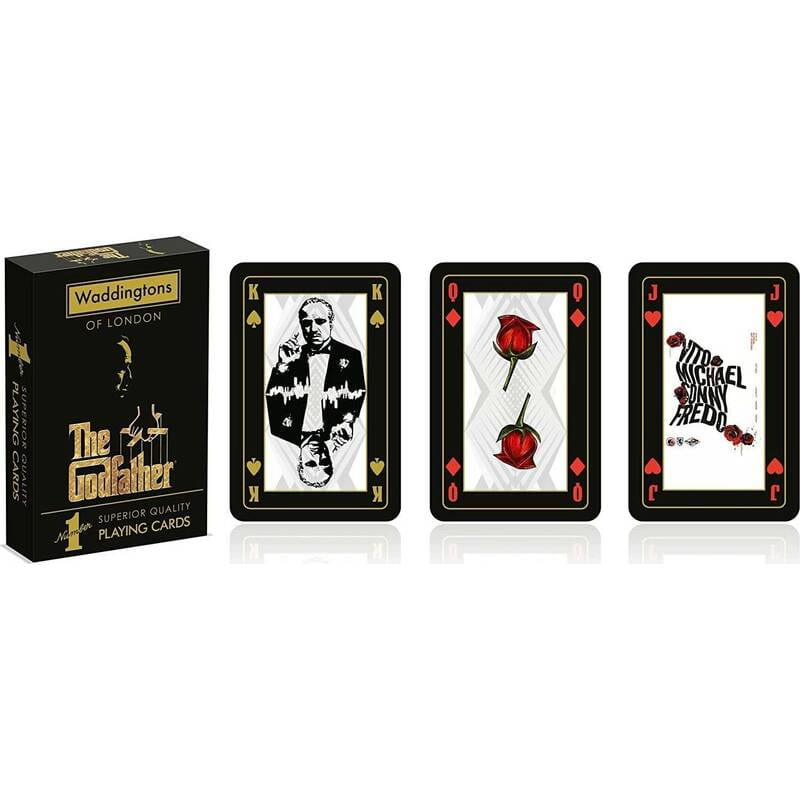 Игральные карты Winning Moves The Godfather Waddingtons (WM02909-EN1-12)