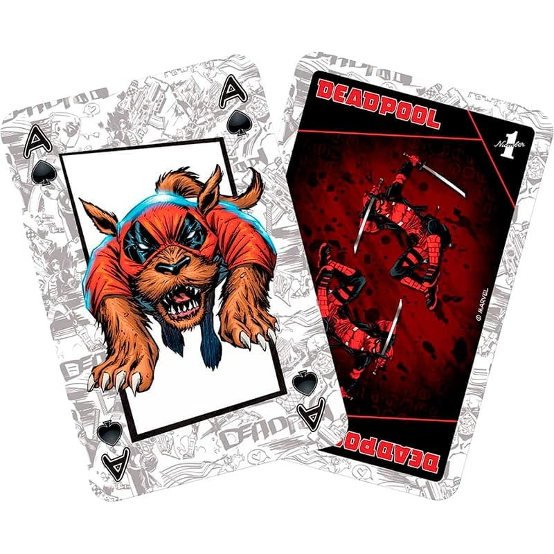 Игральные карты Winning Moves Marvel Waddingtons No.1 - Deadpool (WM04686-EN1-12)