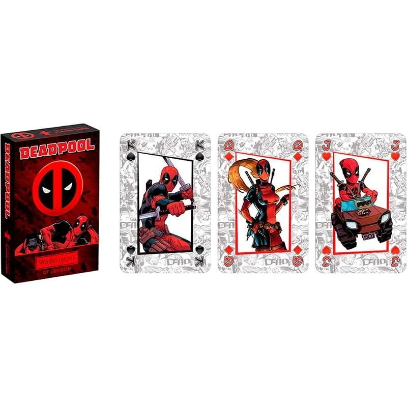 Игральные карты Winning Moves Marvel Waddingtons No.1 - Deadpool (WM04686-EN1-12)