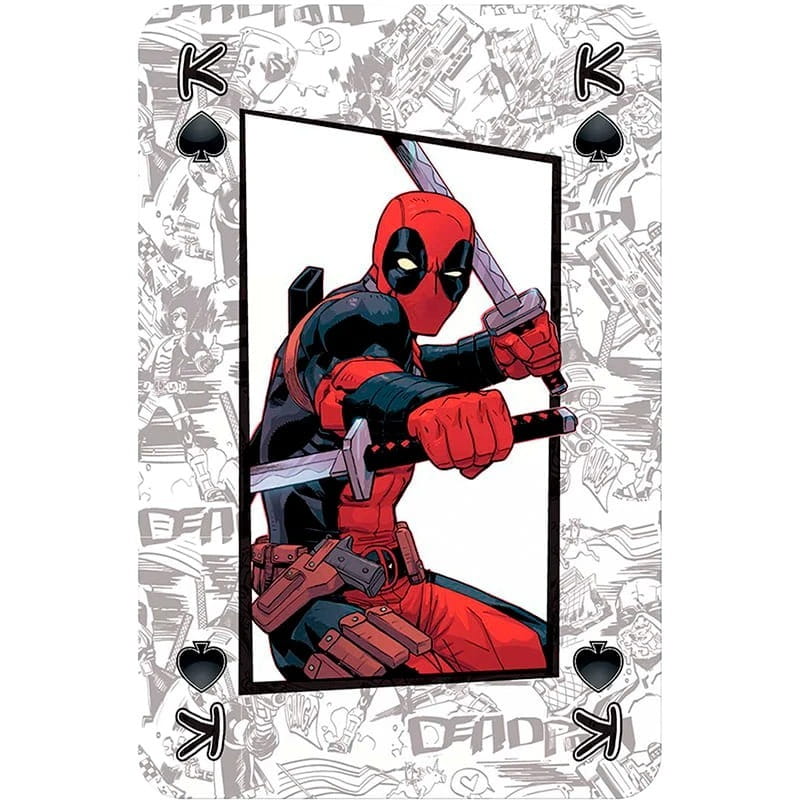Игральные карты Winning Moves Marvel Waddingtons No.1 - Deadpool (WM04686-EN1-12)
