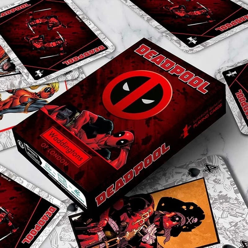 Игральные карты Winning Moves Marvel Waddingtons No.1 - Deadpool (WM04686-EN1-12)
