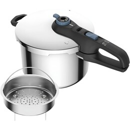Скороварка Tefal Secure Trendy з паровим кошиком 6 л (P2580701)
