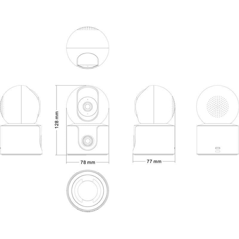 IP камера Xiaomi Smart Camera C500 Dual (BHR8755EU)